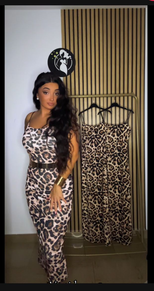 Vestido Leopardo canale